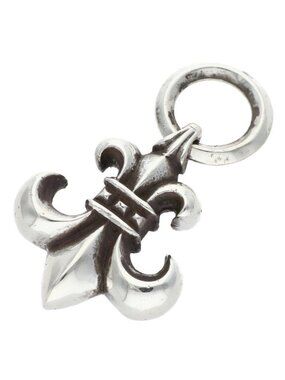 Chrome Hearts BS Fluer BS Pendant Silver Necklace